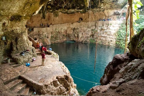 Hình bài viết Cenotes (Mexico) - Hang động tuyệt vời dưới lòng đất