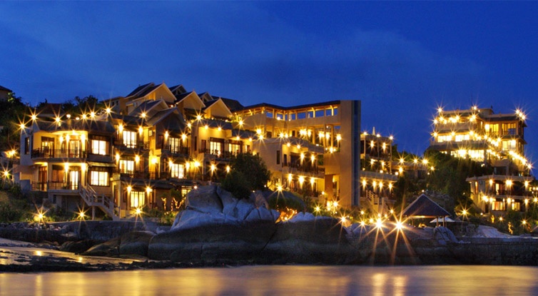 Hình bài viết Rock Water Bay Resort rực sáng Mũi Kê Gà