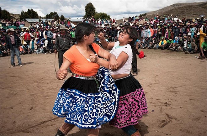 Hình bài viết Lễ hội của những " nữ chiến binh" Mexico