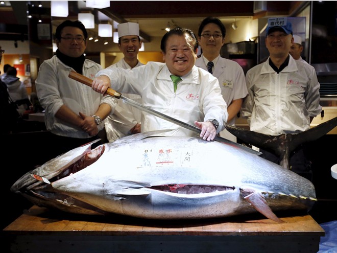 Hình bài viết Dạo quanh chợ cá lớn nhất thế giới của Nhật