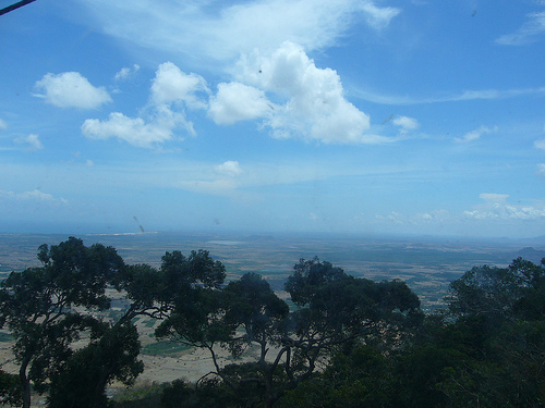 Hình ảnh Đồng bằng Hàm Thuận Nam nhìn từ đỉnh Tà Cú - Núi Tà Cú