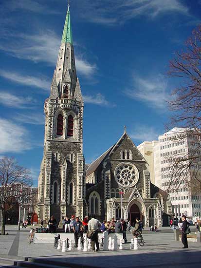 Hình ảnh  Nhà thờ Christchurch - New Zealand