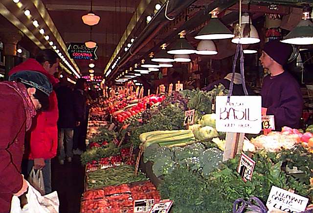 Hình ảnh Cảnh mua bán trong chợ - Chợ Pike