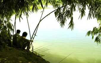 Hình ảnh Câu cá ở hồ Đa Tôn - Hồ Đa Tôn