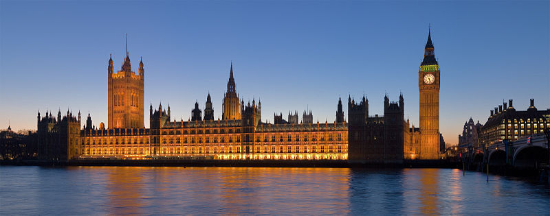 Hình ảnh Hình ảnh cung điện vào ban đêm - Cung điện Westminster