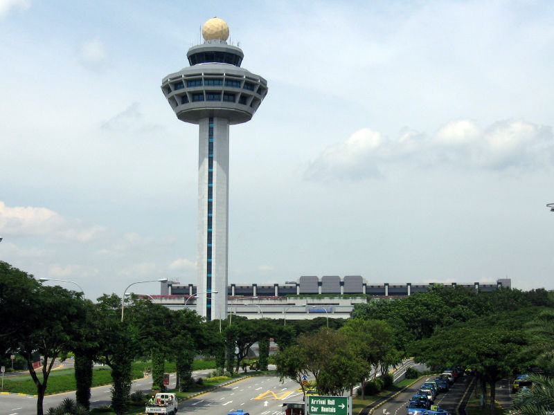 Hình ảnh Control Tower - Sân bay quốc tế Changi Singapore