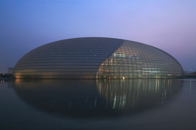 Hình ảnh Kiến trúc độc đáo - Nhà hát Opera Bắc Kinh