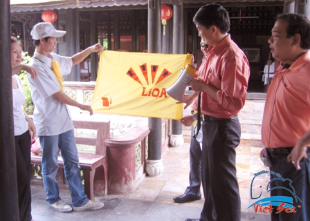 Hình ảnh Vietsea Teambuilding - Team flag.jpg - Rừng quốc gia Cúc Phương