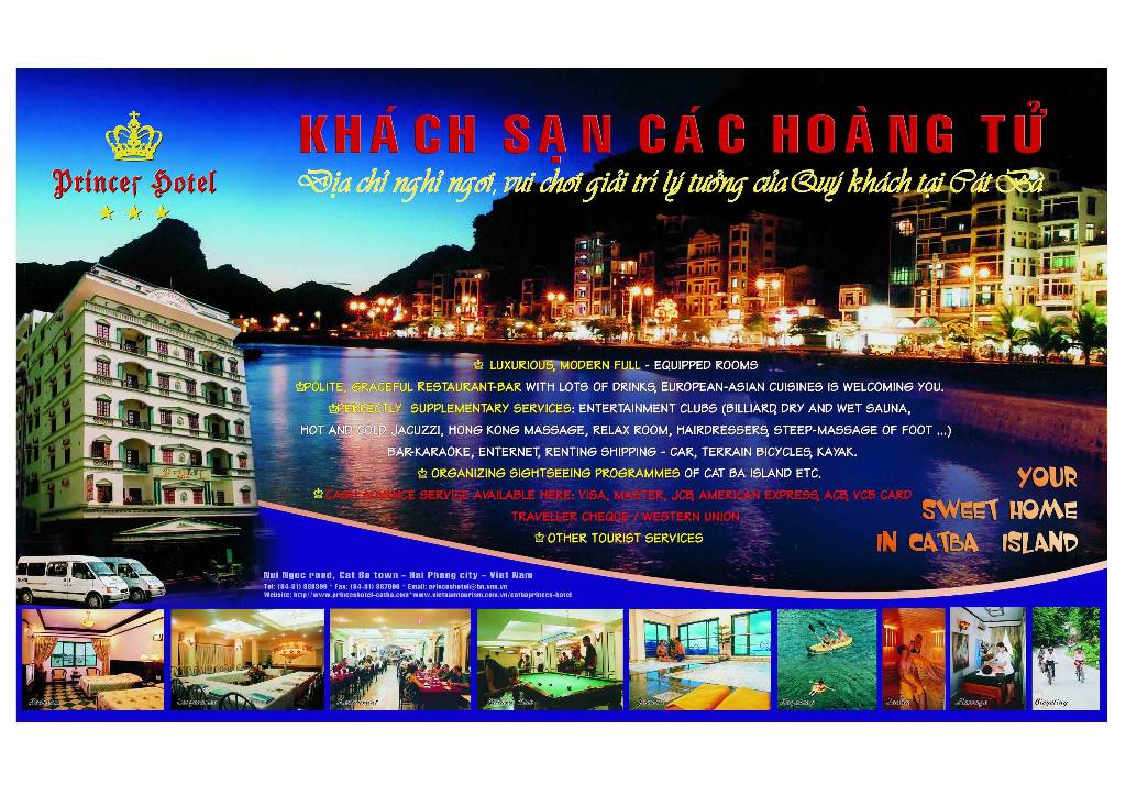 Hình ảnh Princes Hotel at night - Đảo Cát Bà
