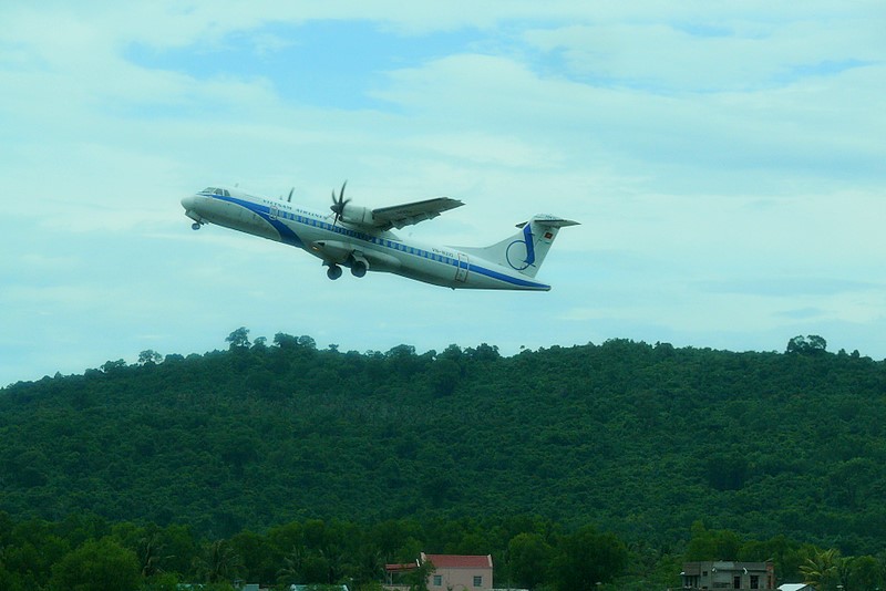 Hình ảnh ATR72 - loại duy nhất đang khai thác tại SB PQ - Sân bay Phú Quốc