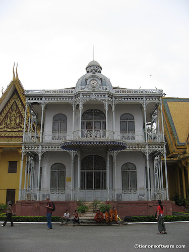 Hình ảnh Cung điện hòang gia 8 By Google.jpg - Cung điện Hoàng gia Campuchia