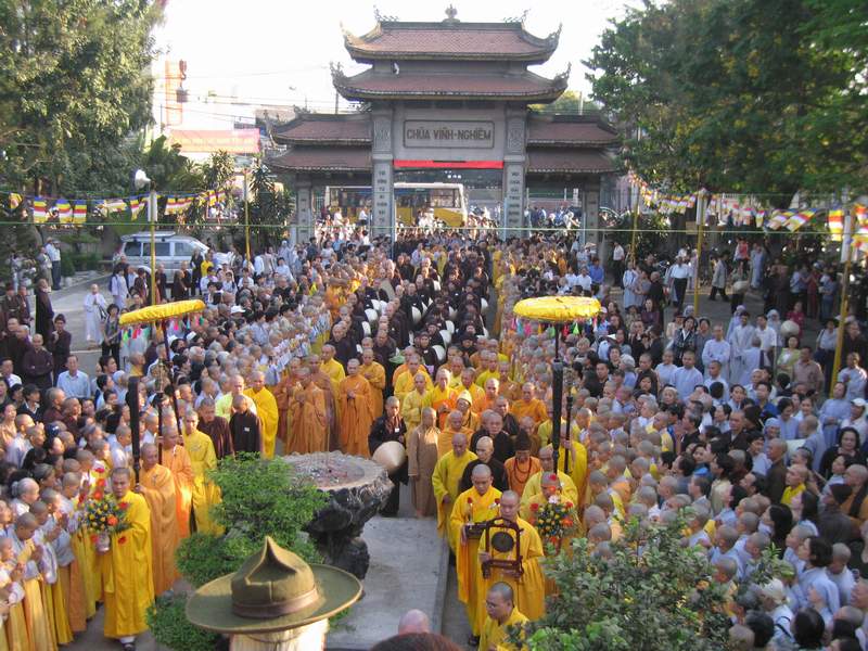 Hình ảnh dangcungthinhdoan.jpg - Chùa Vĩnh Nghiêm
