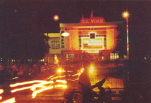 Hình ảnh Ga Vinh vào buổi tối - Ga Vinh
