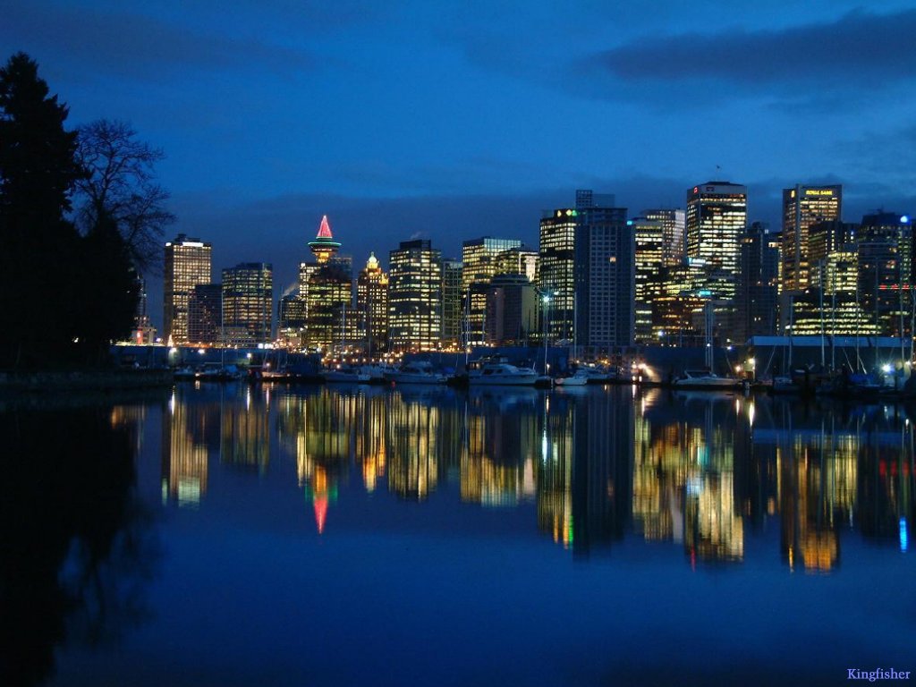 Hình ảnh Vancouver về đêm - Vancouver
