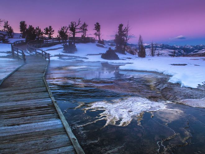 Hình bài viết Ngắm Yellowstone khoác lên mình chiếc áo mùa đông tuyệt đẹp