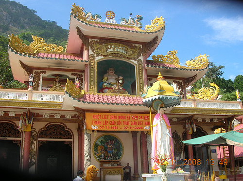 Hình ảnh Chùa trên núi Bà Đen - Núi Bà Đen
