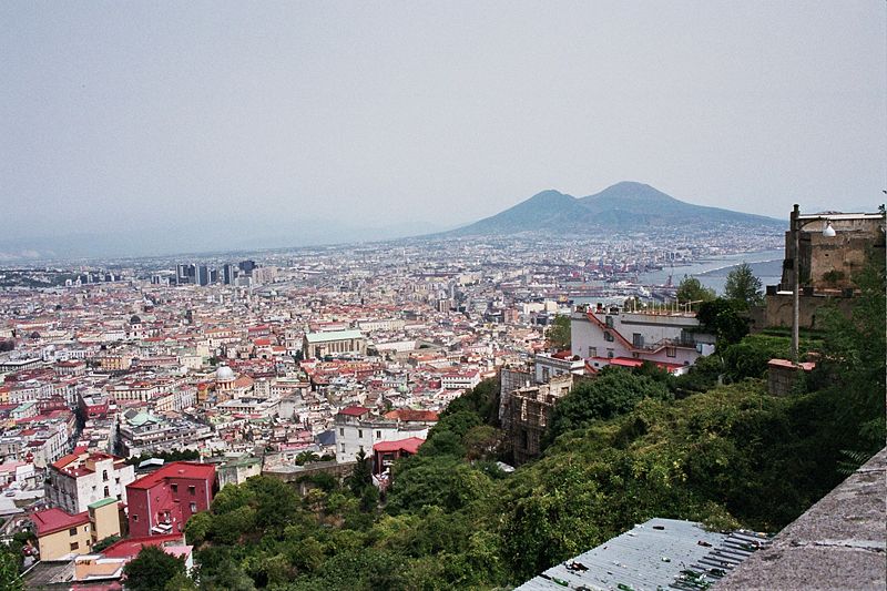 Hình ảnh Napoli từ trên cao - Napoli