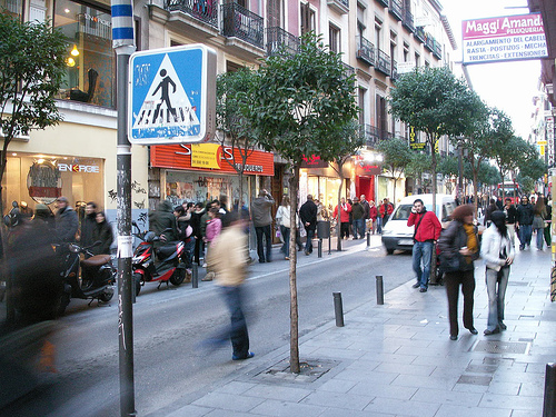 Hình ảnh Phố fuencarral - Madrid