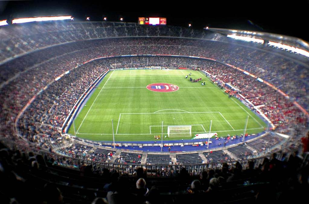 Hình ảnh Sân nou camp - Sân vận động Nou Camp