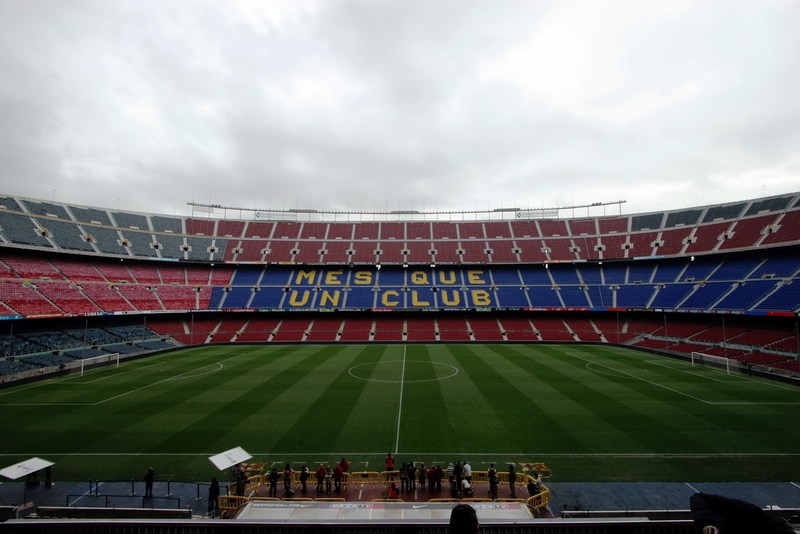 Hình ảnh Sân nou camp - Sân vận động Nou Camp