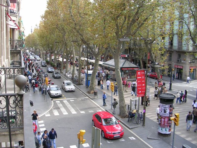 Hình ảnh Phố đi bộ Larambla - Phố La Rambla