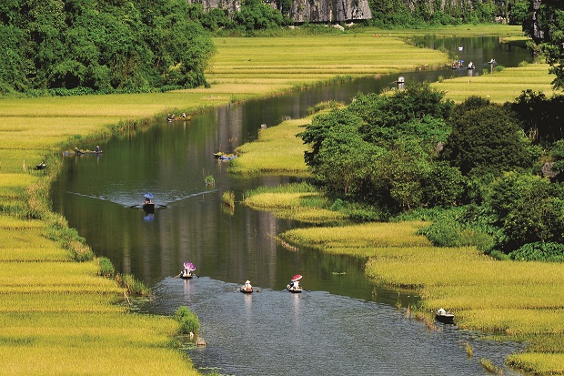 Hình bài viết Du ngoạn cảnh sắc Ninh Bình