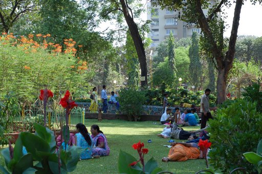 Hình ảnh Enjoying a Saturday afternoon in Nehru Park.JPG - Công viên Nehru