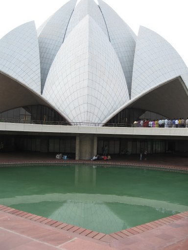 Hình ảnh Lotus Temple and Reflective Pool.jpg - Đền Hoa Sen