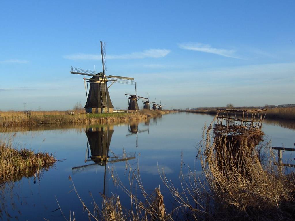 Hình ảnh KinderdijkMolens02 - Kinderdijk