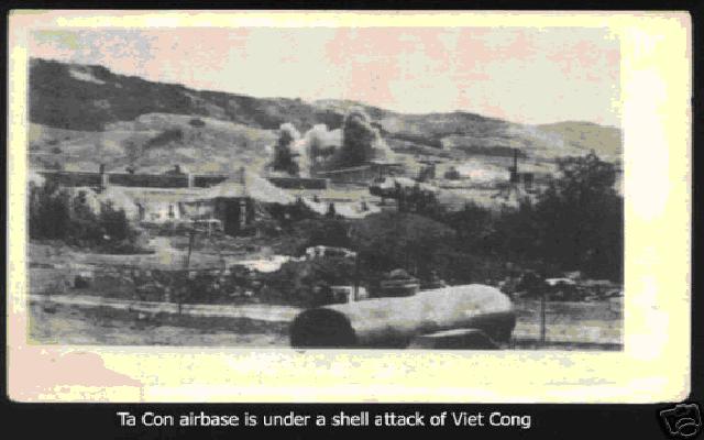 Hình ảnh San bay Ta Con trong tran dia phao - Khu căn cứ quân sự Khe Sanh