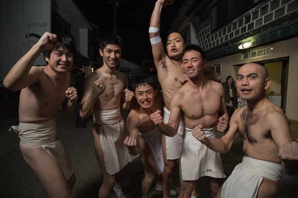 Hình bài viết Lễ hội cởi trần độc đáo ở Nhật Bản