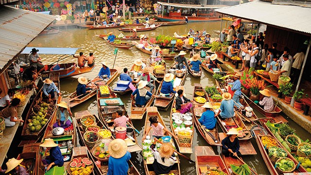 Hình bài viết Dạo qua phiên chợ nổi độc đáo nhất ở Thái Lan
