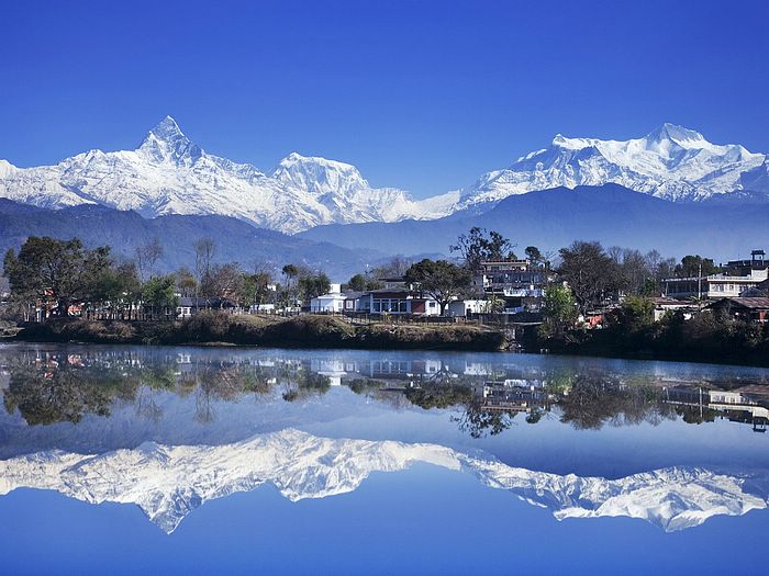 Hình bài viết Viên ngọc lục bảo Pokhara của Nepal