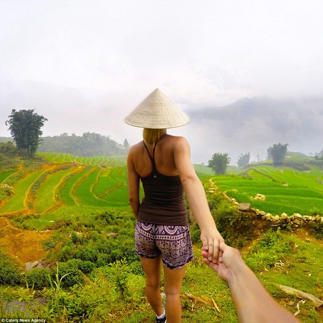 Hình bài viết Cặp đôi  #Followmeto nổi tiếng đã tới Việt Nam