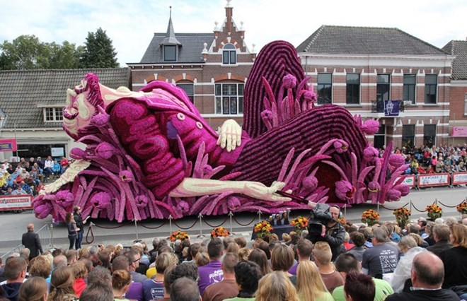 Hình bài viết Lễ hội hoa Van Gogh rực rỡ ở Hà Lan