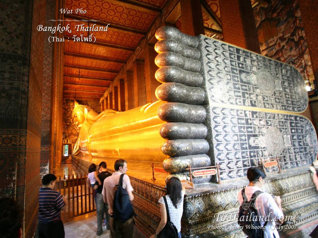 Hình ảnh Tượng Phật nằm trong chùa Wat Pho.jpg - Wat Pho