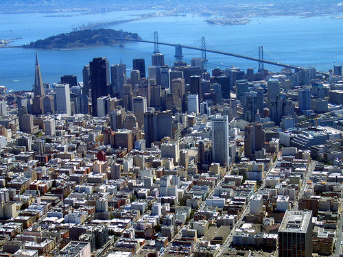 Hình ảnh SanFrancisco từ trên cao - San Francisco