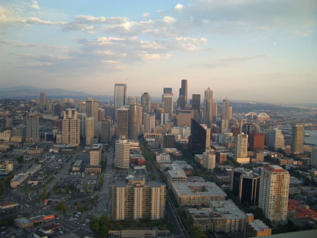Hình ảnh Thành phố Seattle về chiều - Seattle