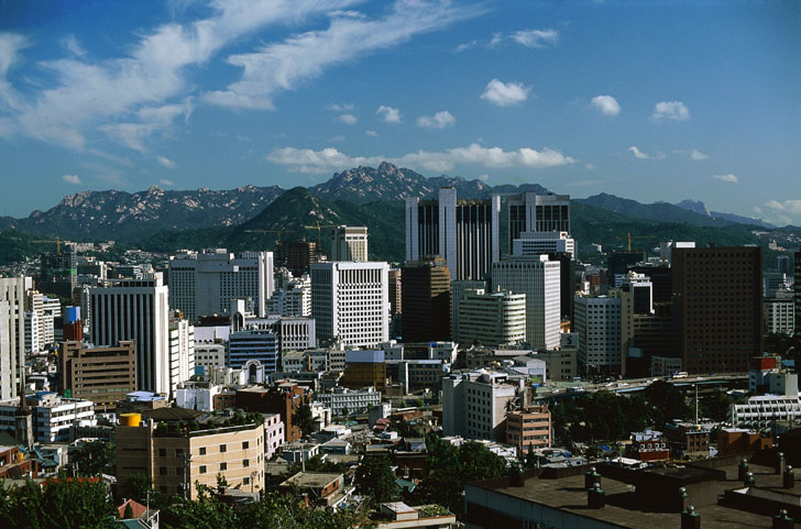 Hình ảnh Seoul từ trên cao - Seoul