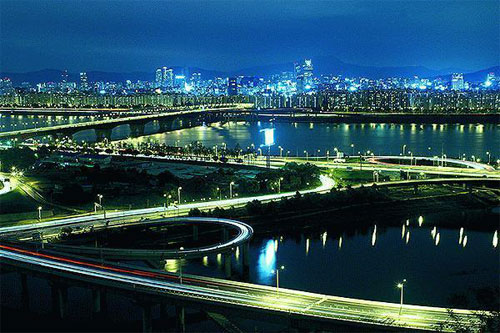 Hình ảnh Sông seoul về đêm - Sông Seul