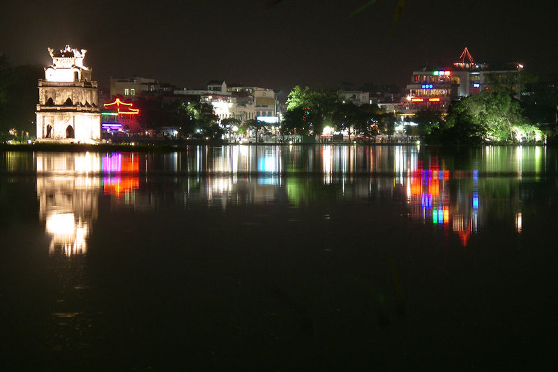 Hình ảnh Sword Lake at Night - Hồ Hoàn Kiếm