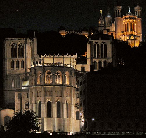 Hình ảnh Lyon về đêm - Lyon