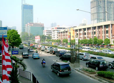 Hình ảnh Đường trong thành phố - Nam Jakarta