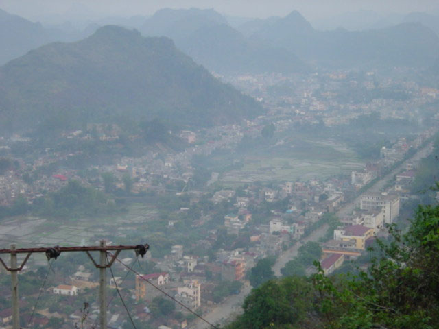 Hình ảnh Thành phố Điện Biên nhìn từ trên cao - Điện Biên