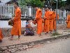 Hình ảnh Các nhà sư đi khất thực - Luang Prabang