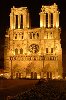 Hình ảnh Nhà thờ đức bà về đêm - Nhà thờ Đức Bà Paris